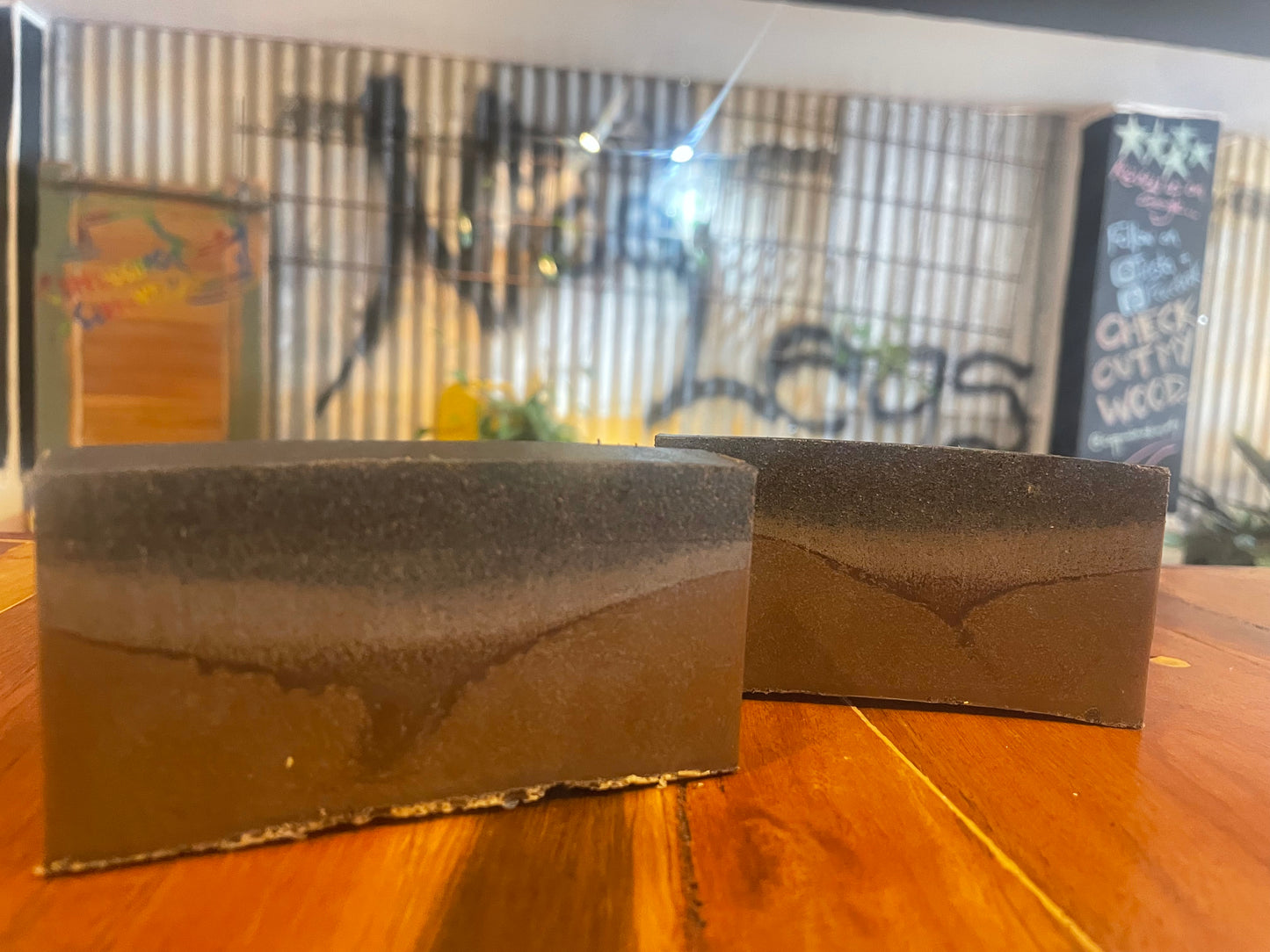 Double espresso goats milk soap